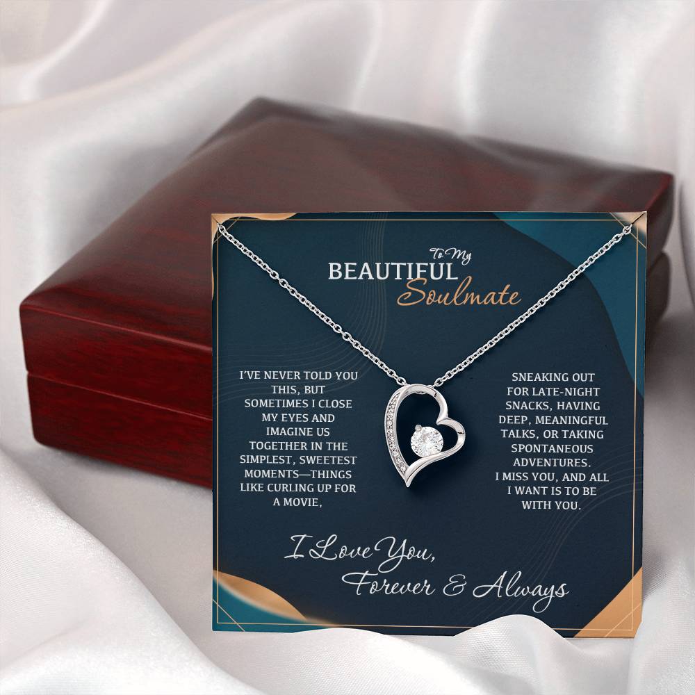 To Soulmate - I Miss You - Necklace Gift Set - WFL43