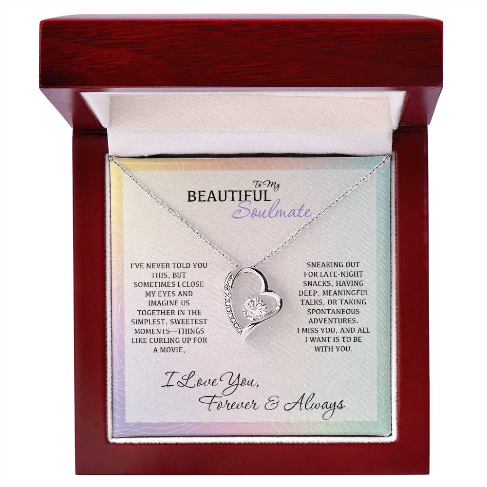 To Soulmate - I Miss You - Necklace Gift Set - WFL42