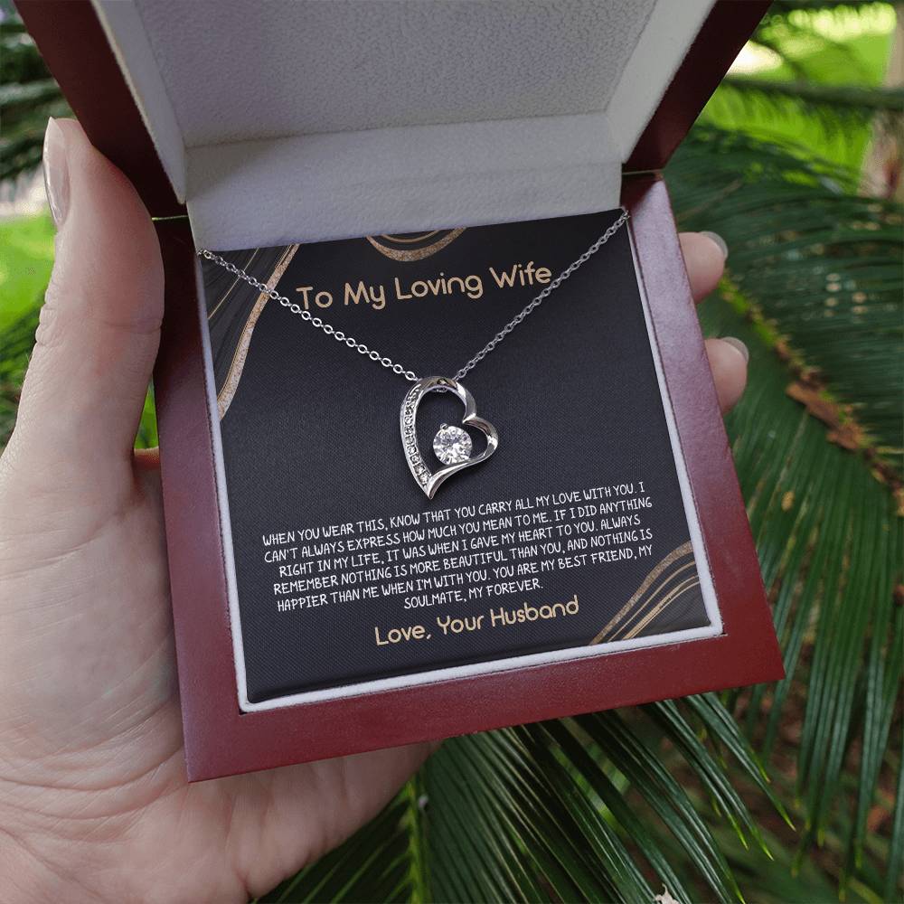 To Wife – You Carry All My Love - Necklace Gift Set – WFL47