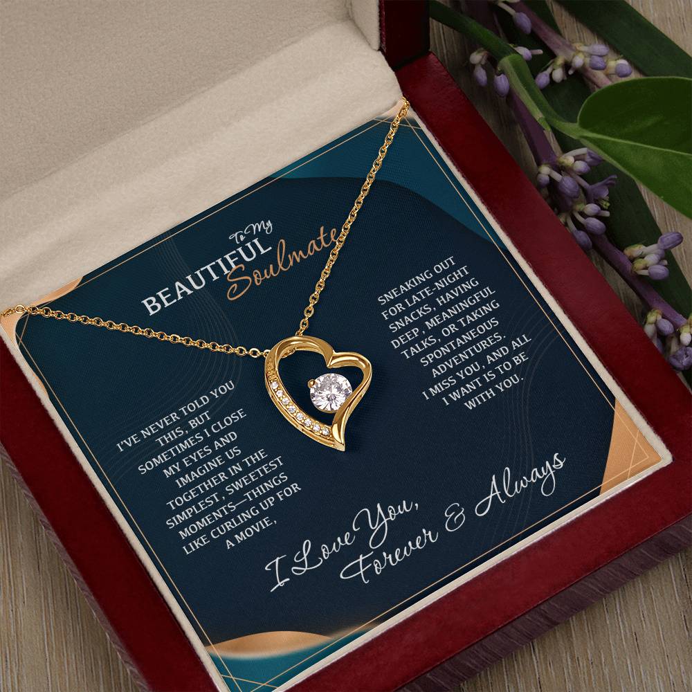 To Soulmate - I Miss You - Necklace Gift Set - WFL43