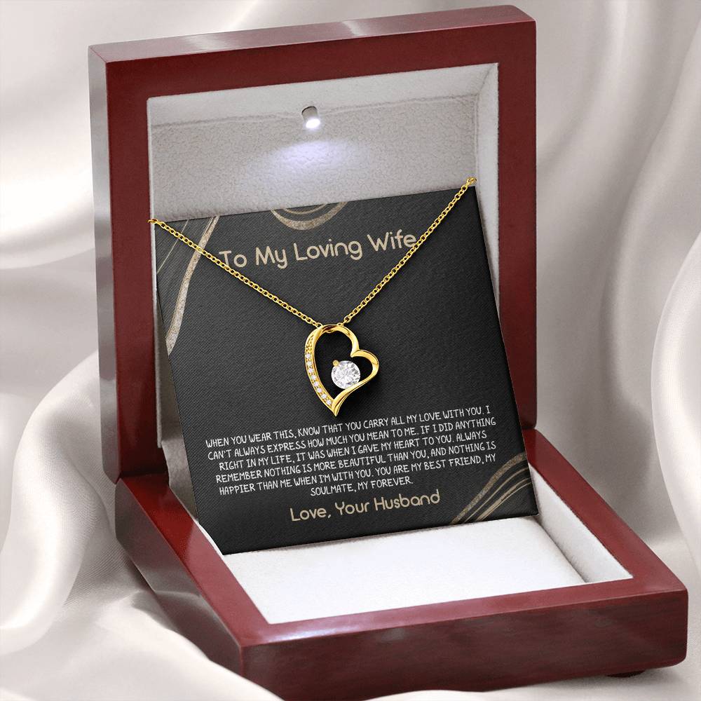 To Wife – You Carry All My Love - Necklace Gift Set – WFL47