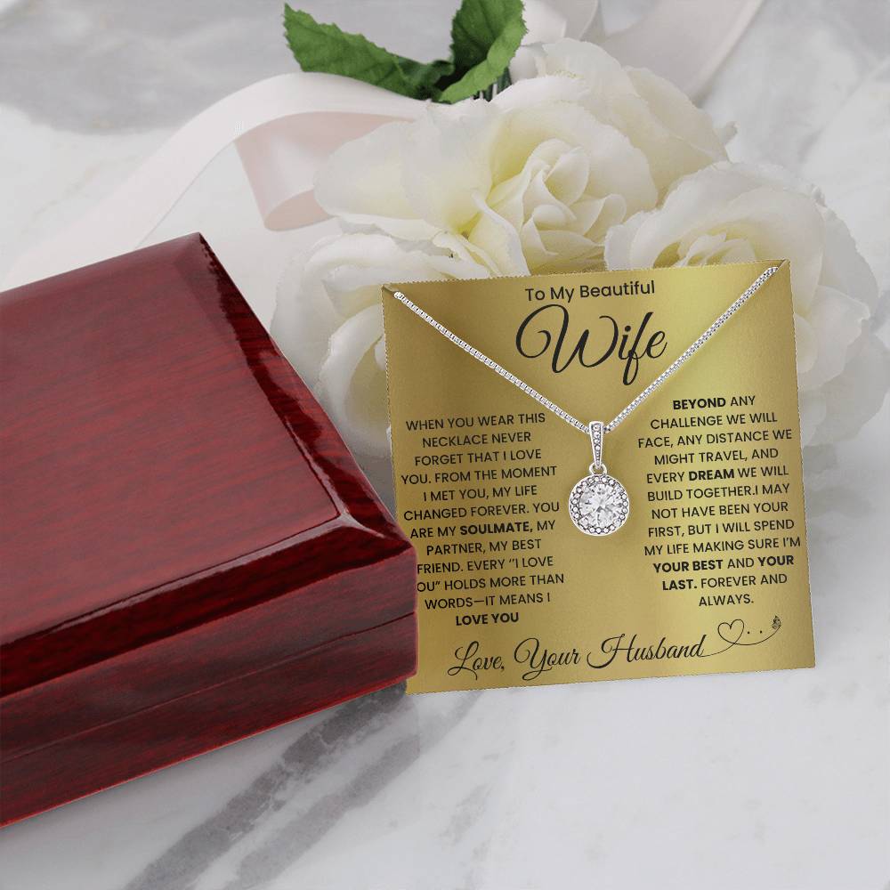 To My Wife – Never Forget that I Love You - Necklace – WFL49