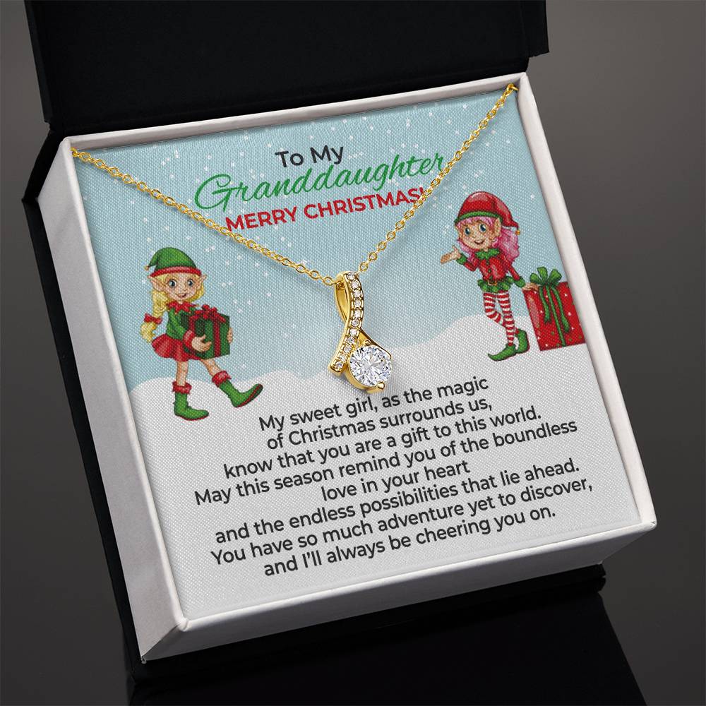 To My Granddaughter - Merry Christmas - Beautiful Gift Set – GAB06