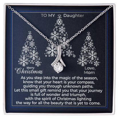 To Daughter – Step into the Magic Christmas Necklace Gift Set – DAB19