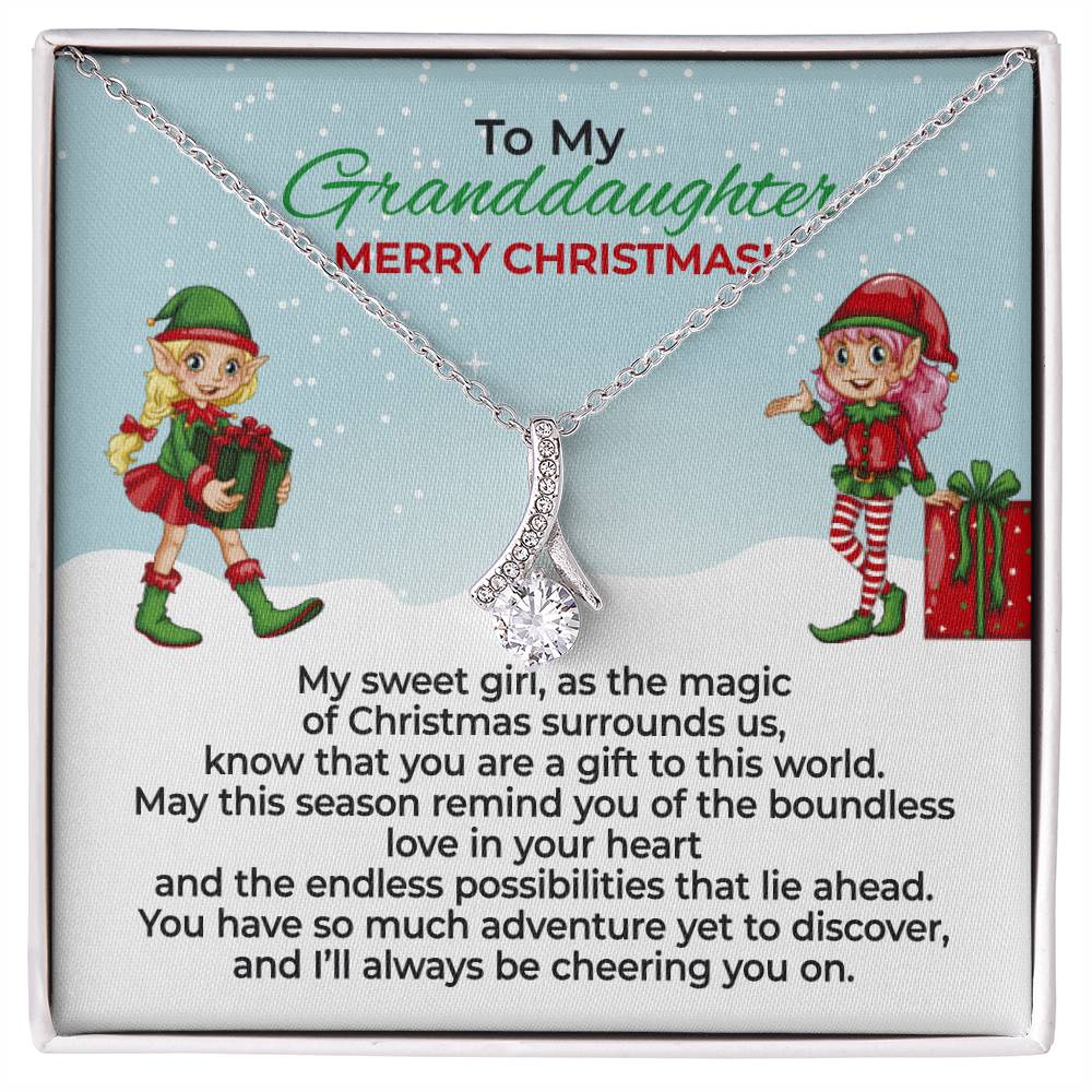 To My Granddaughter - Merry Christmas - Beautiful Gift Set – GAB06