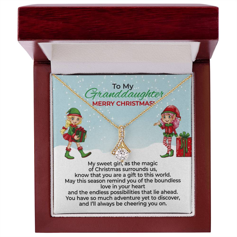 To My Granddaughter - Merry Christmas - Beautiful Gift Set – GAB06