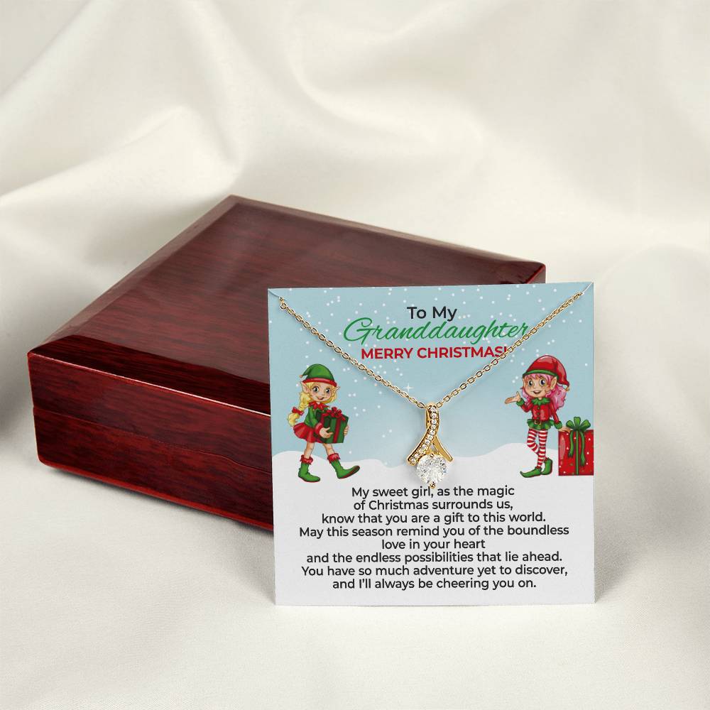 To My Granddaughter - Merry Christmas - Beautiful Gift Set – GAB06