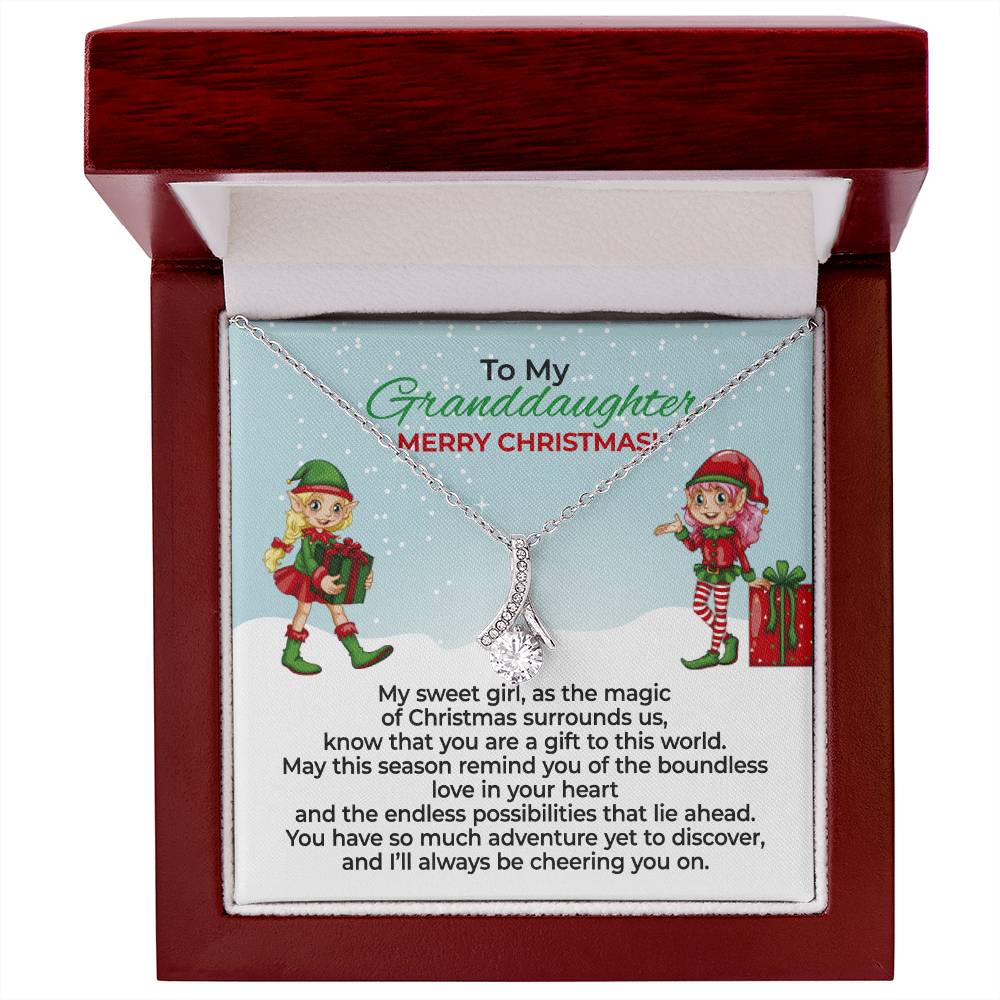 To My Granddaughter - Merry Christmas - Beautiful Gift Set – GAB06