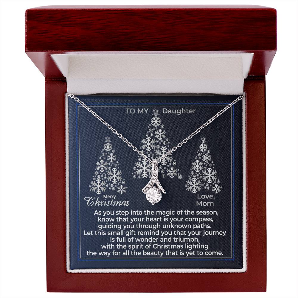 To Daughter – Step into the Magic Christmas Necklace Gift Set – DAB19