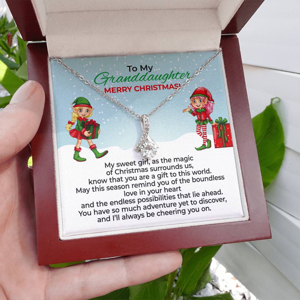 To My Granddaughter - Merry Christmas - Beautiful Gift Set – GAB06