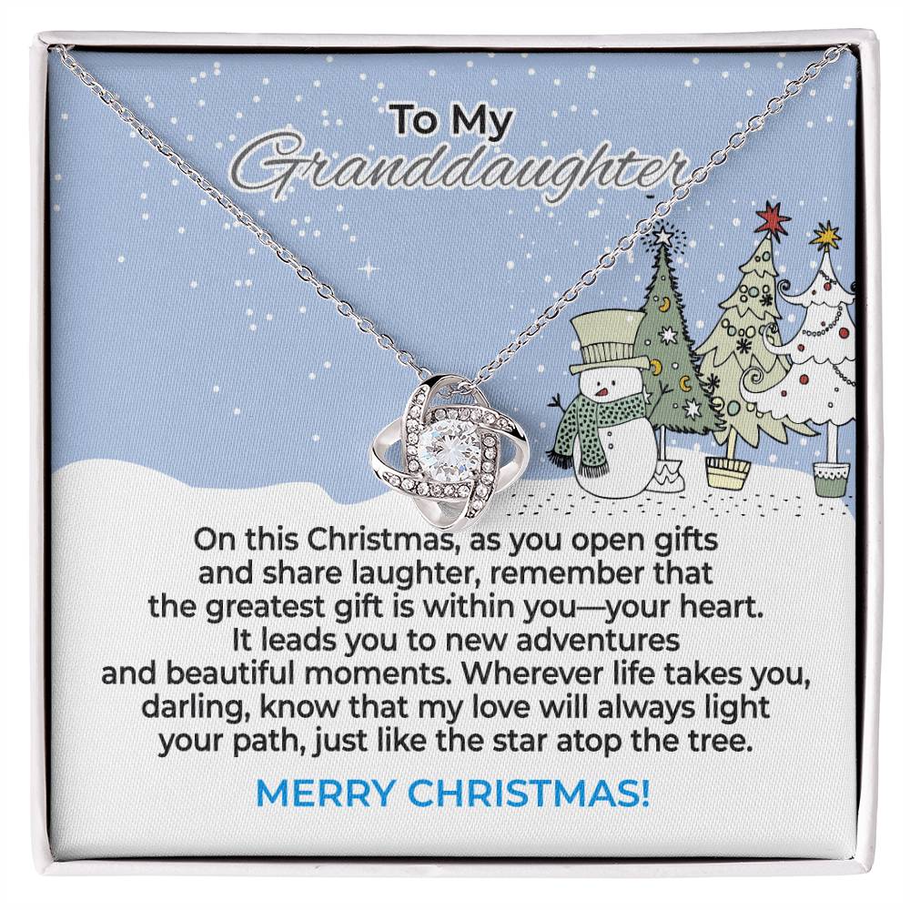 To My Granddaughter - Mery Christmas - Cute Gift Set - GLK11