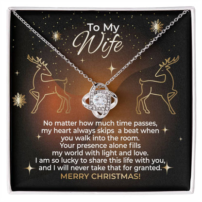 To My Wife - Special Necklace Christmas Gift Set – WLK5.1