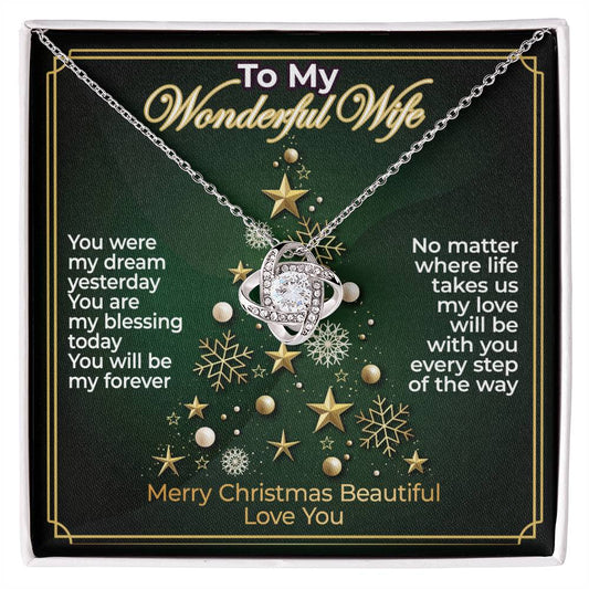 To My Wonderful Wife - Christmas Gift Set – You are my blessing - WLK09