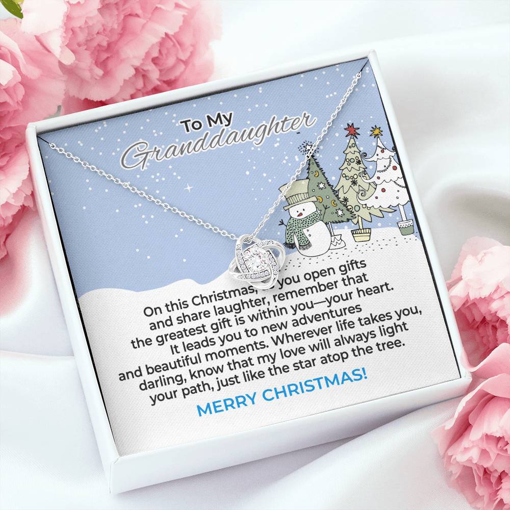 To My Granddaughter - Mery Christmas - Cute Gift Set - GLK11