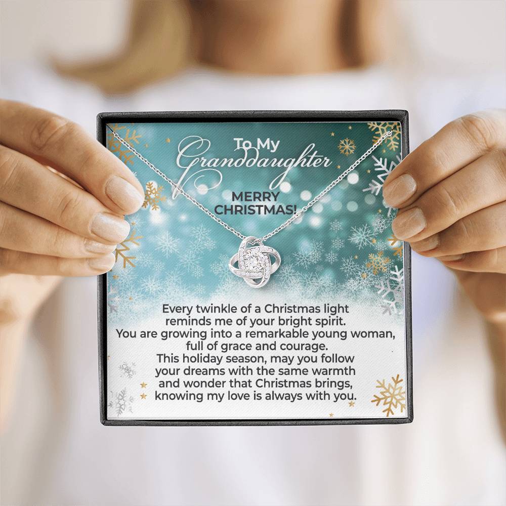 To My Granddaughter - Christmas Gift Set - My Love is always with You - GLK08