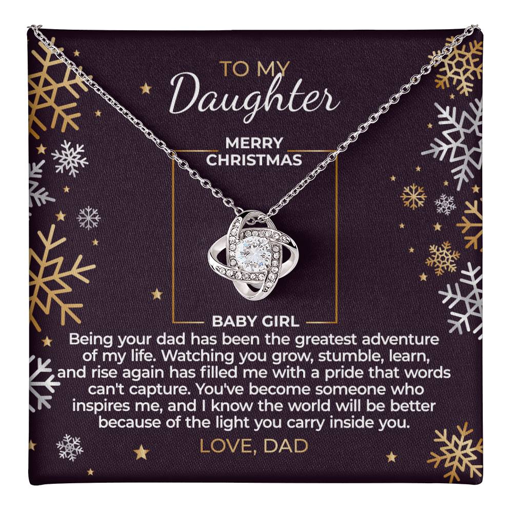 To My Daughter - Merry Christmas Baby Girl - Beautiful Gift Set - DLK1.1