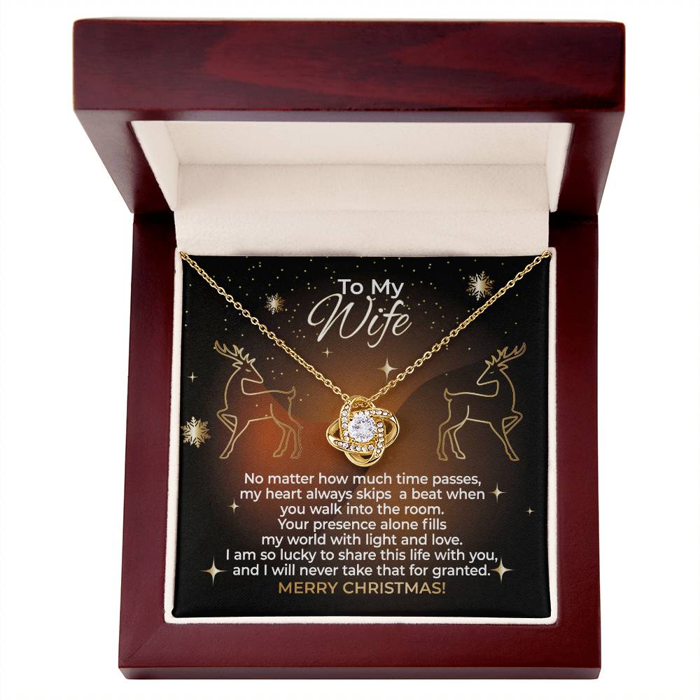 To My Wife - Special Necklace Christmas Gift Set – WLK5.1