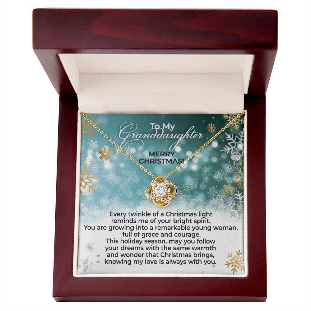 To My Granddaughter - Christmas Gift Set - My Love is always with You - GLK08