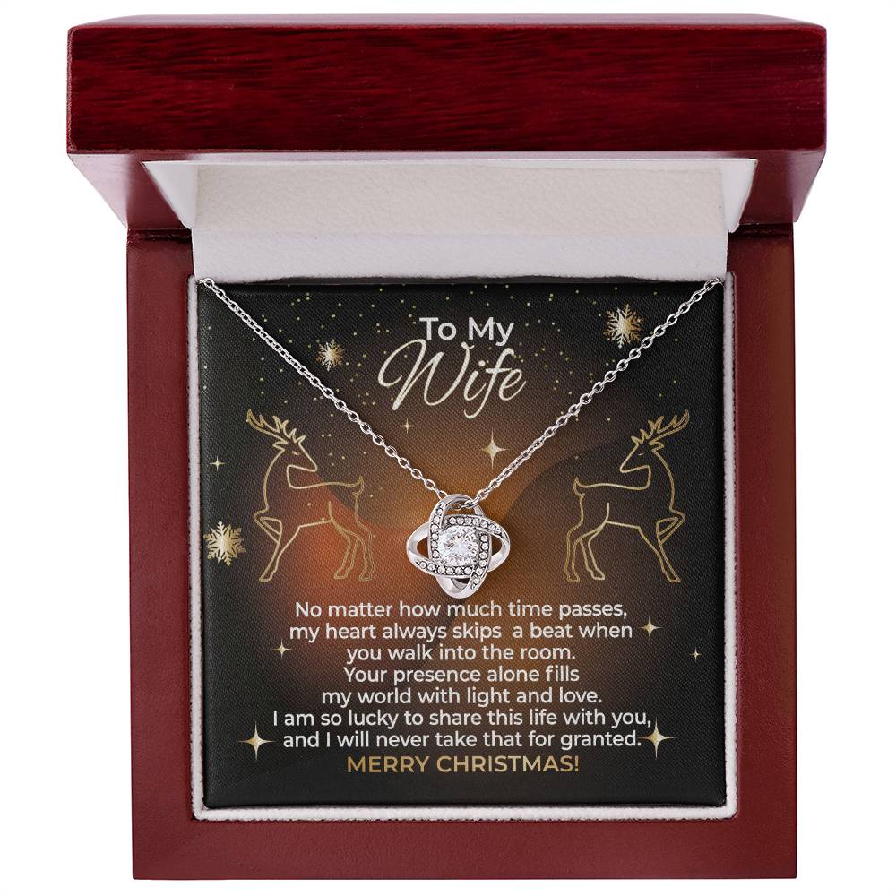 To My Wife - Special Necklace Christmas Gift Set – WLK5.1