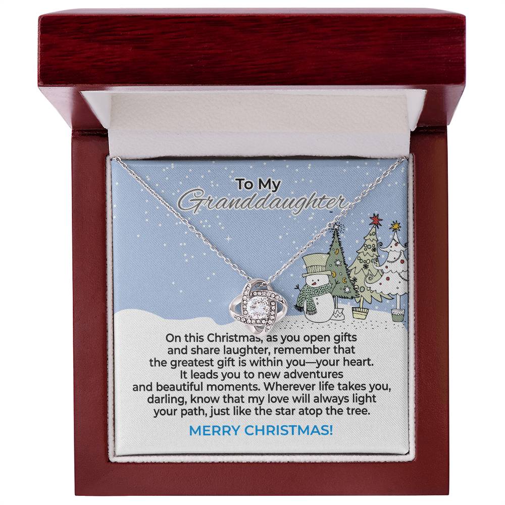 To My Granddaughter - Mery Christmas - Cute Gift Set - GLK11