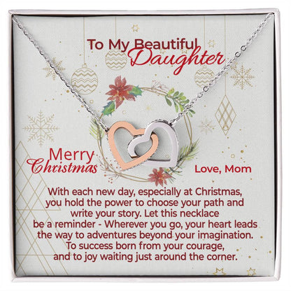 To Daughter - You Hold the Power Christmas Necklace Gift Set – DIH20