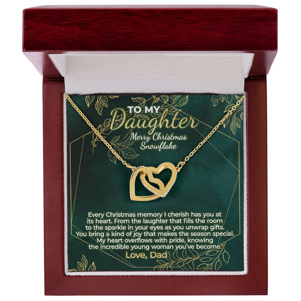 To Daughter – You bring a kind of Joy Christmas Necklace Gift Set – DIH21