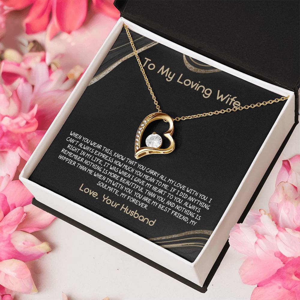 To Wife – You Carry All My Love - Necklace Gift Set – WFL47