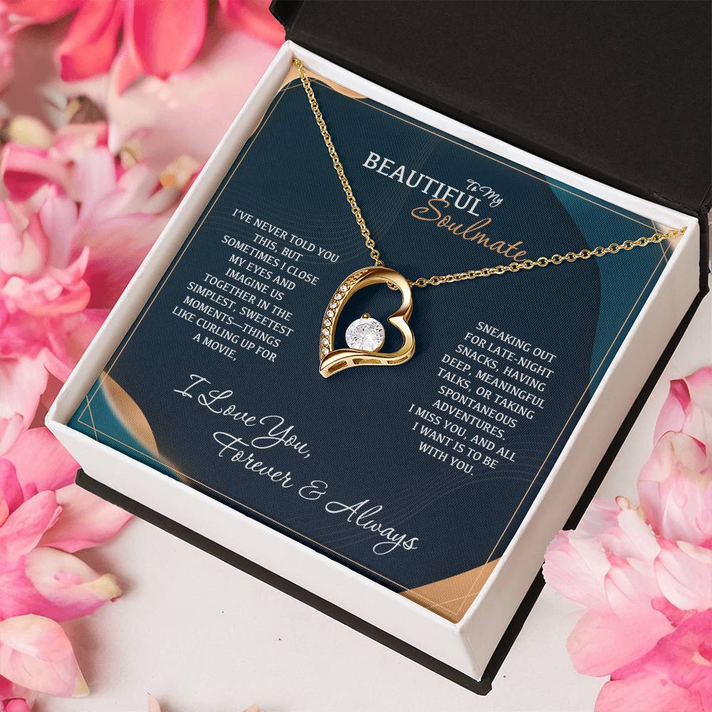 To Soulmate - I Miss You - Necklace Gift Set - WFL43